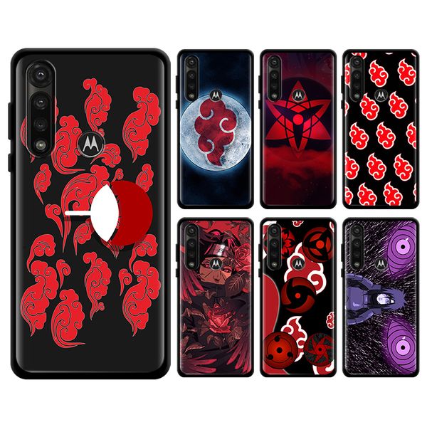 

akatsuki naruto anime for moto g8 g9 play e7 plus power lite one fusion e6s edge g stylus phone case silicone shell coque