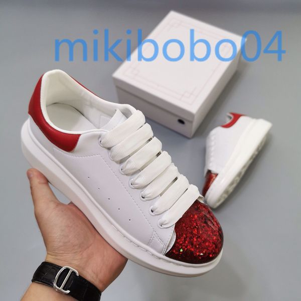 

2021 mens platform sneakers women classic diamond fully white shoes leather fashion platform shoes trendy design casual shoes, Black