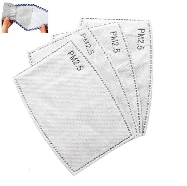 

pm2.5 face activated filter in mask carbon stock breathing insert protective mouth ma mouth-muffle mask face hh9-3012