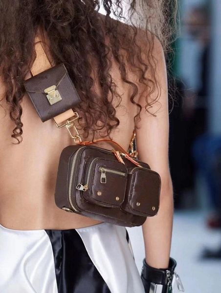 

new 2020 leather multi color woman crossbody bag fashion shoulder handbags women totes handbags cross body #8888