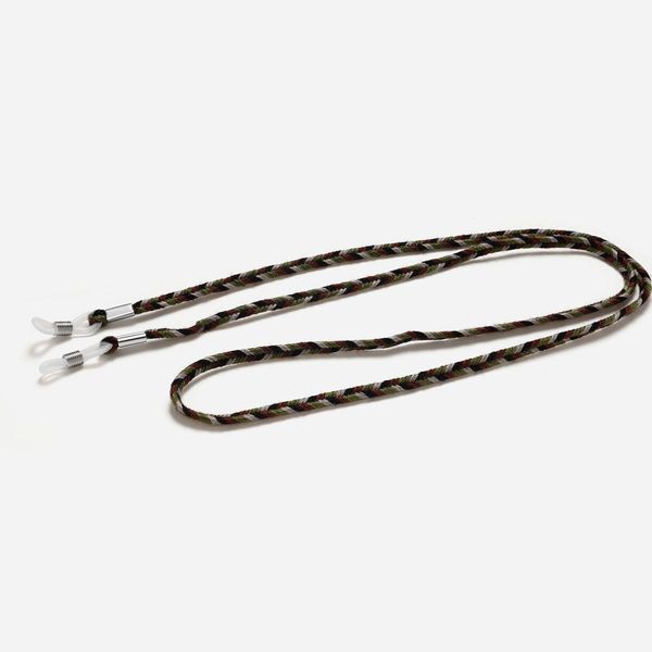 

2020 chic glasses chain women's vintage korean style fashion men's rope lanyard striped sunglasses chain holder accessories h bbyf