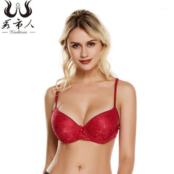 

large bcd cup bra lace underwear bra1, Red;black