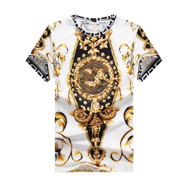 

luxury men's casual t shirts wear designer short sleeve medusa t-shirt 100% cotton wholesale black and white men's tees big size m, White;black