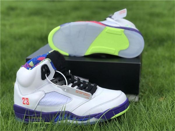 

authentic 2020 5 alternate bel-men dress shoes white purple mandarin duckmen db3335-1001 sports shoes sneakers 7-13, Black