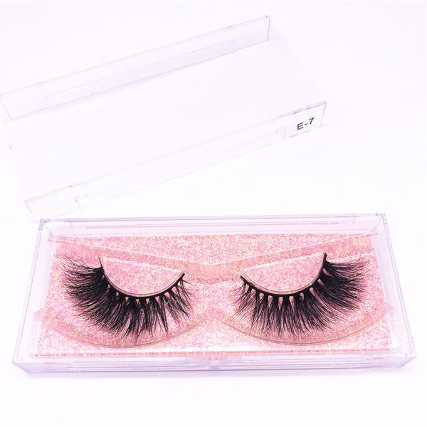 

3d mink lashes with custom packaging cruelty wholesale vegan mink eyelashes