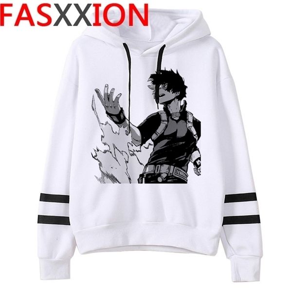 

my boku no hero academia hoodies men printed oversized male hoddies sweatshirts h c0127, Black