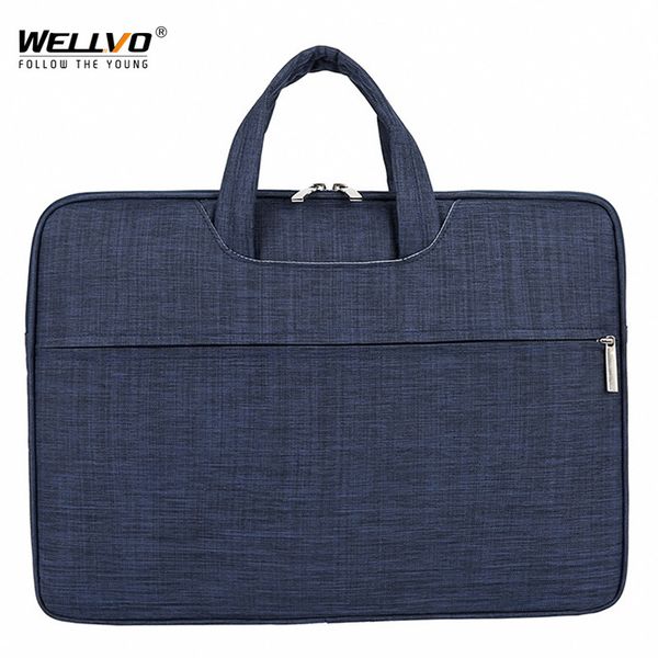 

men lapbag lightweight thin briefcase notebook office business travel handbag 15 inch computer bags 2020 xa84c