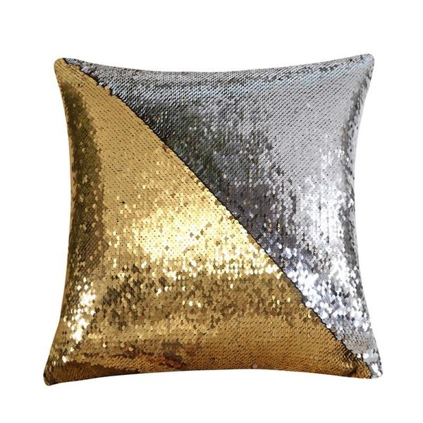 

37 colors sequin pillow case cover mermaid pillow cover glitter reversible sofa magic double reversible jlleny outbag2007