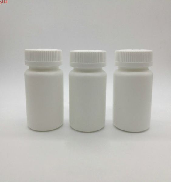 30 + 2Sets 100 ml 100cc HDPE Weiß Leere Apotheke Nachfüllbare Vitaminkapseln Flaschen mit Schraube Kind Sicherheitskapsgood-Qualität