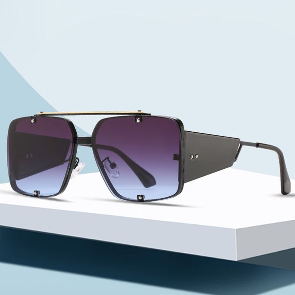 

new dt men's sunglasses 03k classic box sunglasses designer aws, White;black