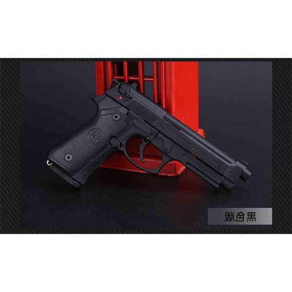 

231: 2.05 military beretta m92a1 simulation metal alloy gun large model toys cannot be fired