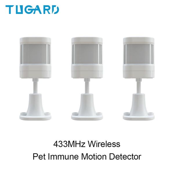 

new p20 433mhz wireless anti-pet infrared detector indoor pir motion detector&sensor for wifi gsm home security alarm system