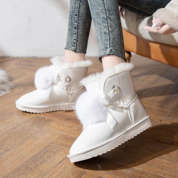 

2020 new ins fashion high platform boots high wedges ankle boots women 2020 thicken warm snow woman zapatos de mujer, Black