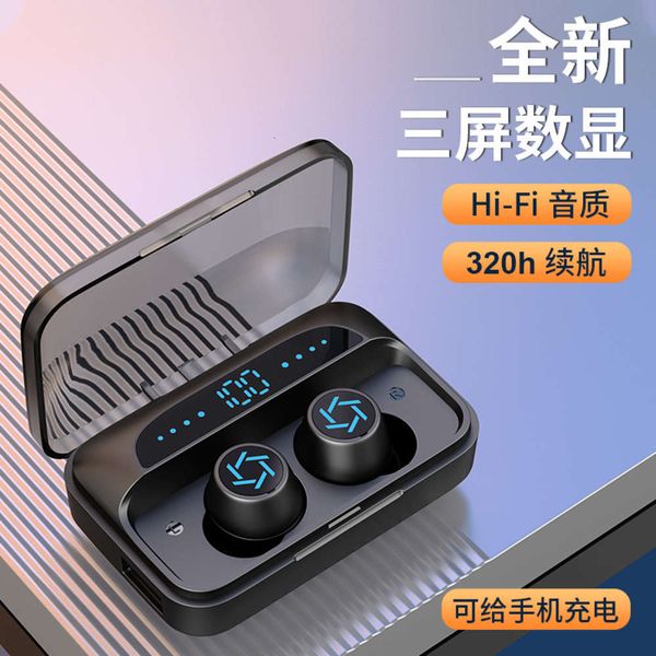 

new s15 wirels binaural touch digital display 5.0 mini in ear headset
