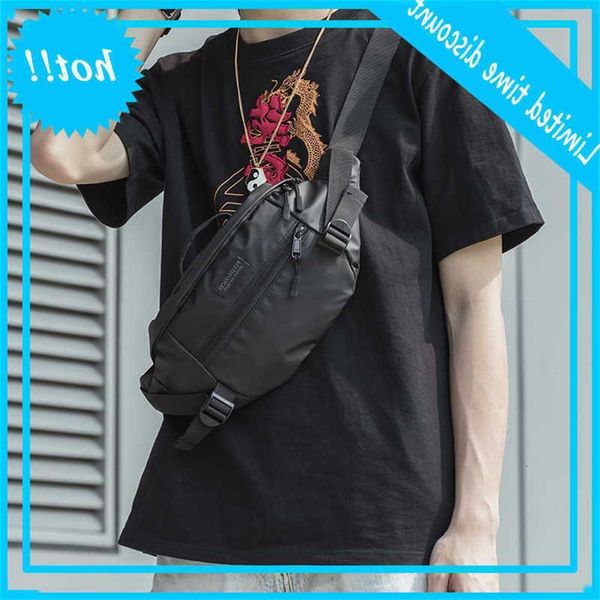 

trendy man waterproof heuptas fashion chest task random shoulder short travel