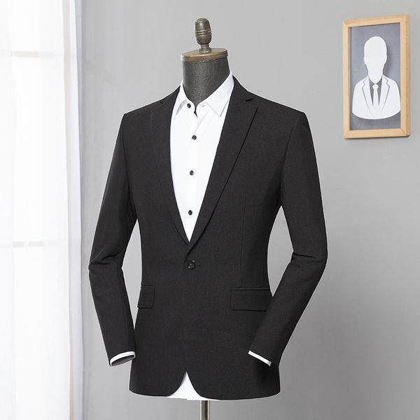 

2021 Spring Blazer New Blazers Coat Quality One Men Size M-3xl HZV6, White;black