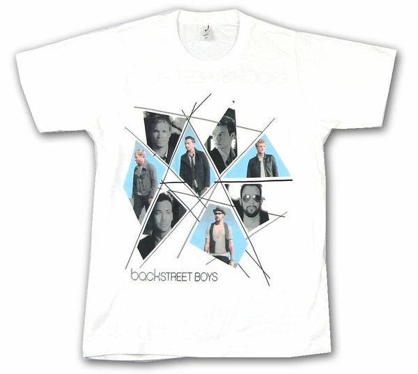 

backstreet boys geometric world tour 2008 white new official merch nos anime hoodie designers t shirts sweatshirt