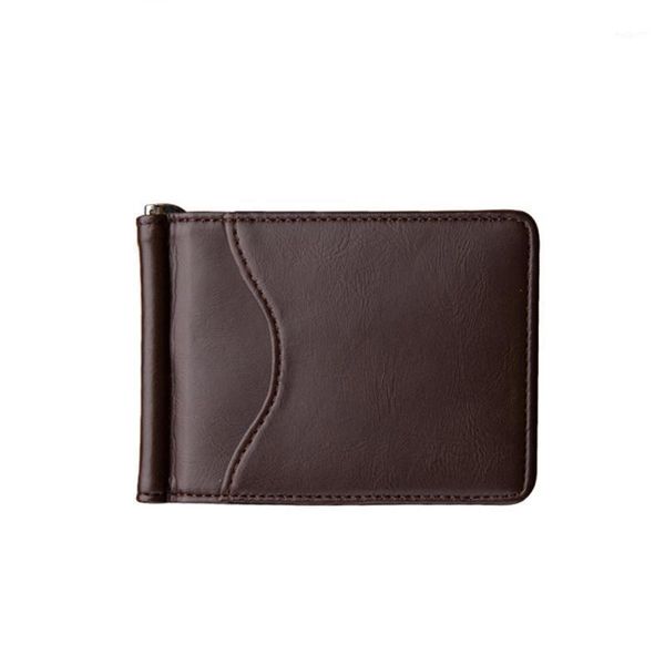 

wallets 1 pc vintage elegant pu leather men multi card position coin purse simple low-key short wallet 20211, Red;black
