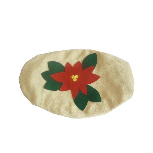 

new design creative flower leaves toilet seat cover toilet sets toilet clothes christmas decorations bath mat holder qyleyo mj_bag