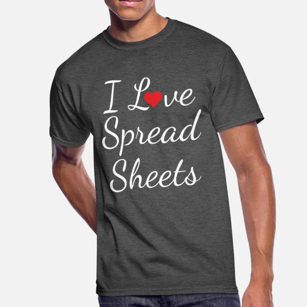 

i love spreadsheets computer cpa accounting shirt designers graphic t shirt diy popular casual tracksuit hoodie sweatshirt