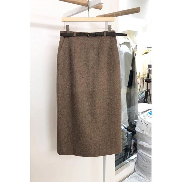 

skirts 2021 korean autumn style elegant lady high waist net skirt female bag hip, Black