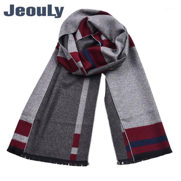 

check scarf korean style double side prying edge fashion versatile warm shawl for men exported to europe and america1, Blue;gray