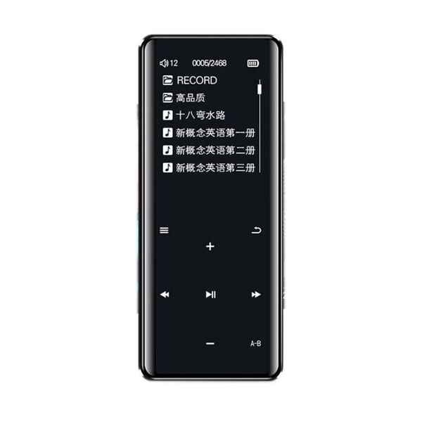 

hifi lossless 1.8 inch screen bluetooth mp3 audio music player mini sports walkman voice recorder support fm radio,recording,e-b