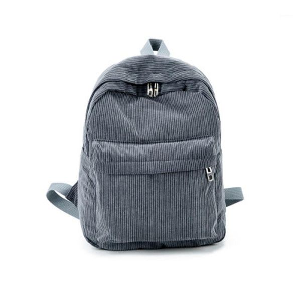 

vintage casual backpack rucksack school corduroy1