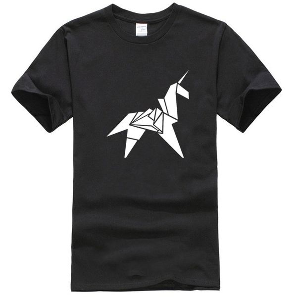 

origami unicorn mens t shirt blade runner retro movie replicant short sleeve t shirt summer camisetas sport hooded sweatshirt hoodie