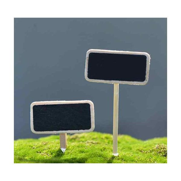 

moss micro landscape ornaments mini wooden blackboard creative label diy fleshy plant pot bonsai decoration small fairy garden