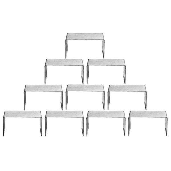 

clear acrylic display stand for shoes, jewels, cupcakes, sets, small toys and cosmetics, 10pcs