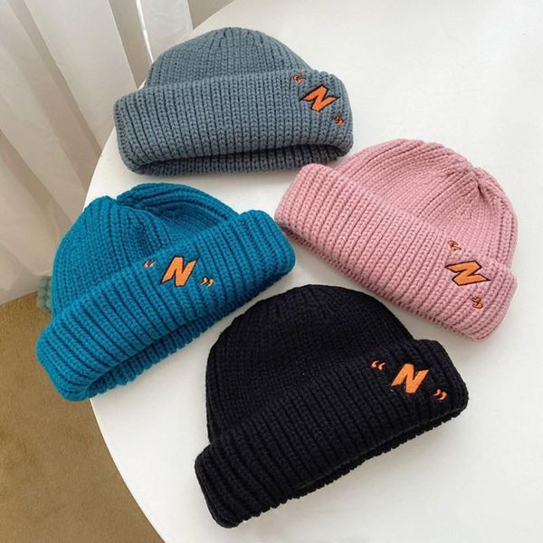 

beanies hat winter hats for woman embroidery n wool casual fashion personality warm hat wholesale, Blue;gray