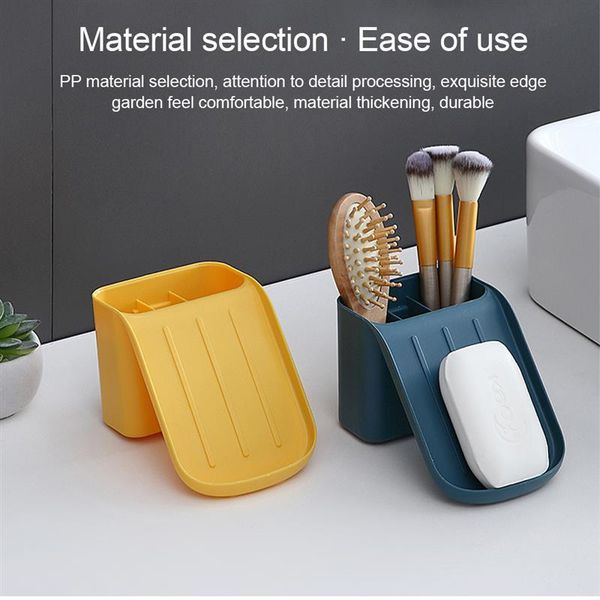 

removable soap holder drill-suction cup shower shelf storage basket for soap toothbrush toothpaste comb bathroom organizer