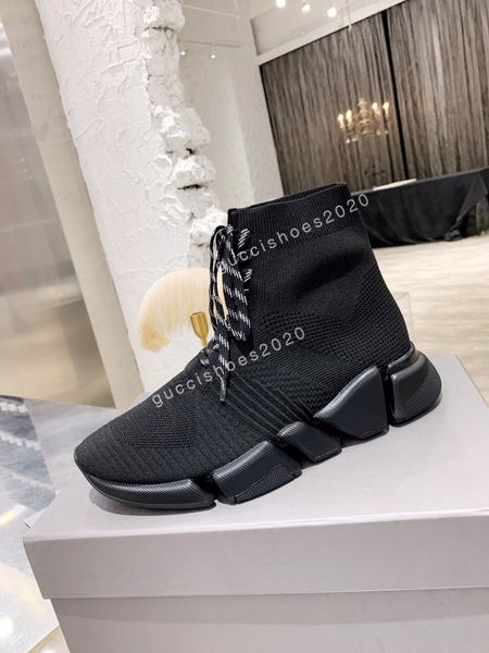 

designer sneakers socks shoes casual brand boots rainbow trainers new paris fashion soled women man hight increasing vintage old dad quality, Black;red