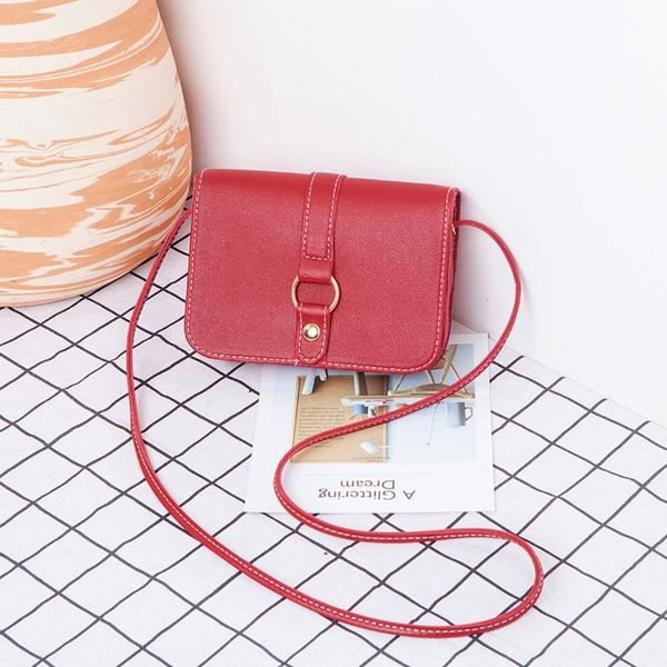

3x9os women 2020 new online cross women's red shoulder saddle korean saddle bag fashion versatile shoulder over women's bag pggxv