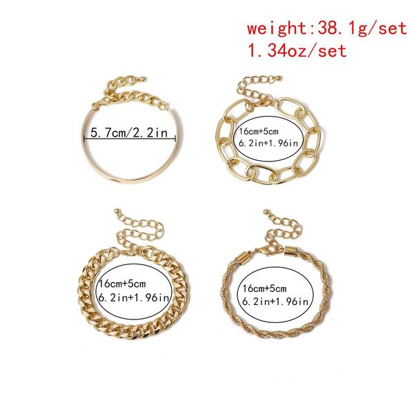 

steel bracelet set gold silver for mens and women party promise champ sqcwrt dh_seller2010, Golden;silver