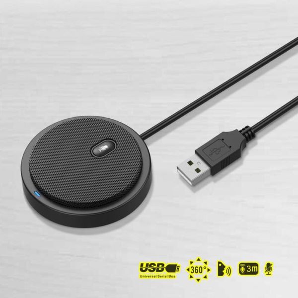 

usb condenser microphone mic for meeting business conference computer gaming