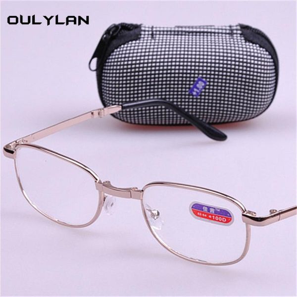 

sunglasses oulylan classic glasses folding reading men women with box foldable presbyopia 1.0 2.0 3.0 3.5, White;black