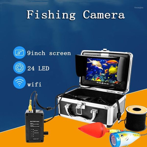 

fish finder 24 white lights 7inch tft color monitor hd underwater fishing camera with long battery dvr function optional wf01a1