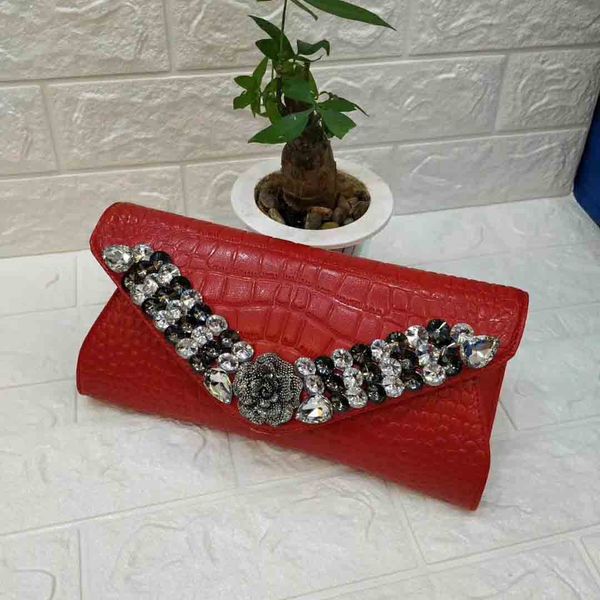 

025#fashion lady clutch, leather wallet, fashion dinner clutch, multi-color optional