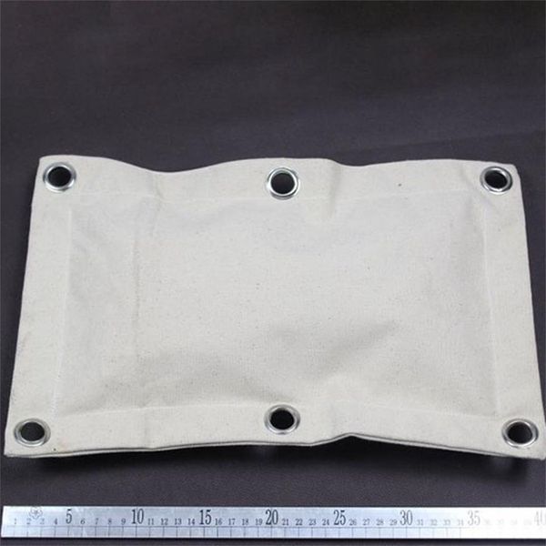 

40*25cm training equipment mini canvas sandbag punching bag kick target for boxing karate martial arts mma with 6 edge holes wmtski