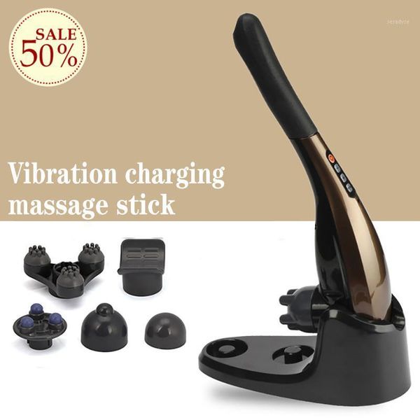

electric massagers hammer massage full body shiatsu massager lumbar acupressure cervical vertebra roller stick pain relief1
