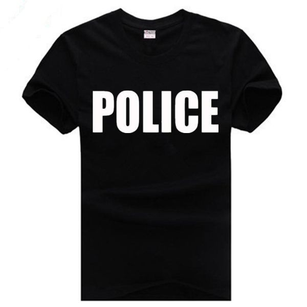

sport police usa new men's t-shirts short sleeve tshirt cotton t shirts man clothing cool tees