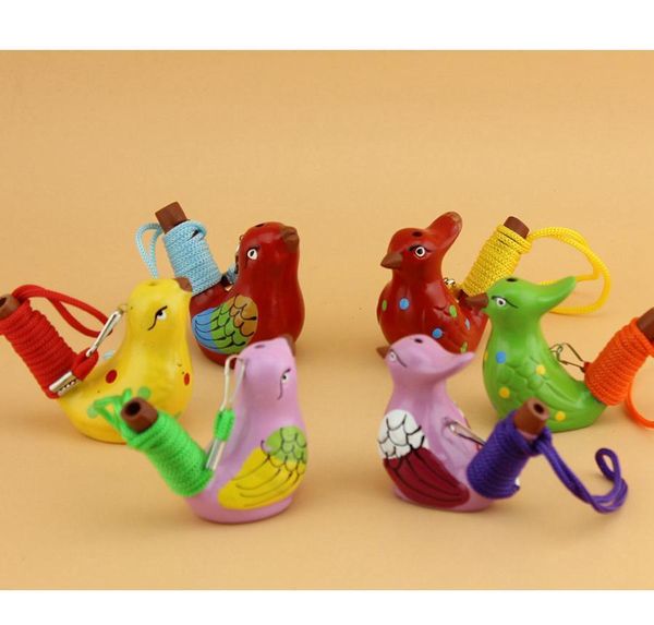 

ceramic water bird whistle spotted warbler song chirps home decoration for children kids gifts sqcfki new_dhbest