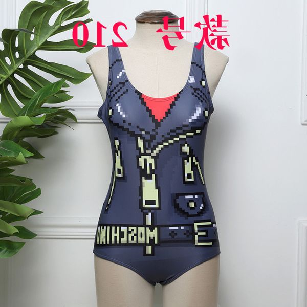 

2020 new fashion triangle one piece swimsuit women's big and small chest bikini
