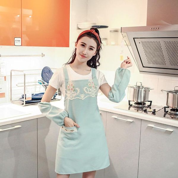 

aprons 2021 fashion cute apron kitchen thin overalls