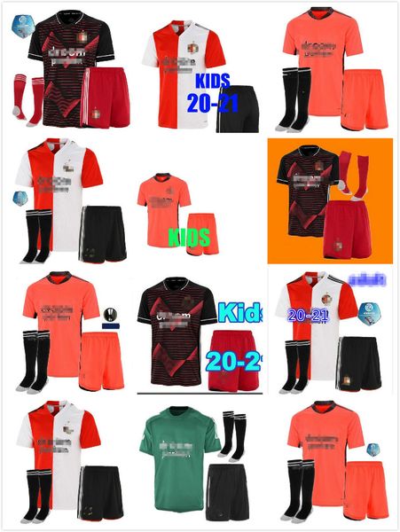 

kids kit socks 20 21 вильхена 10 футбольных изделий 2020 2021 larsson v.persie berghuis vilhena rotterdam футбол джерси футболка, Black;yellow