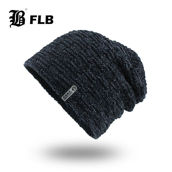 

flb] winter hats for men skullies beanie hat winter cap men women wool scarf caps set balaclava gorras bonnet knitted hatf18081 y201024, Blue;gray