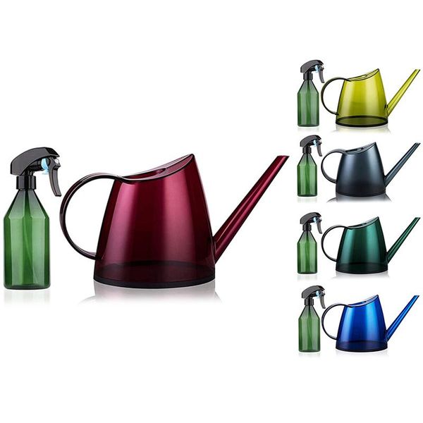 

long spout watering can small for house plants,flowers,40oz,spray