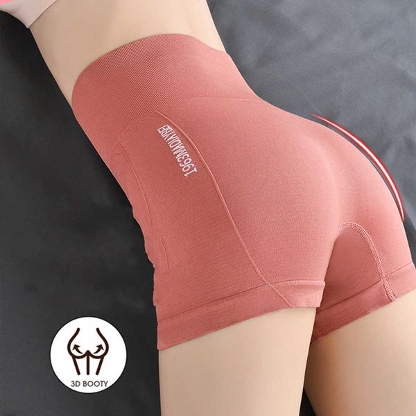 

women safety pants seamless high waist panties mujer strech sports underpants solid boxer shorts girls slimming underwear, White;black